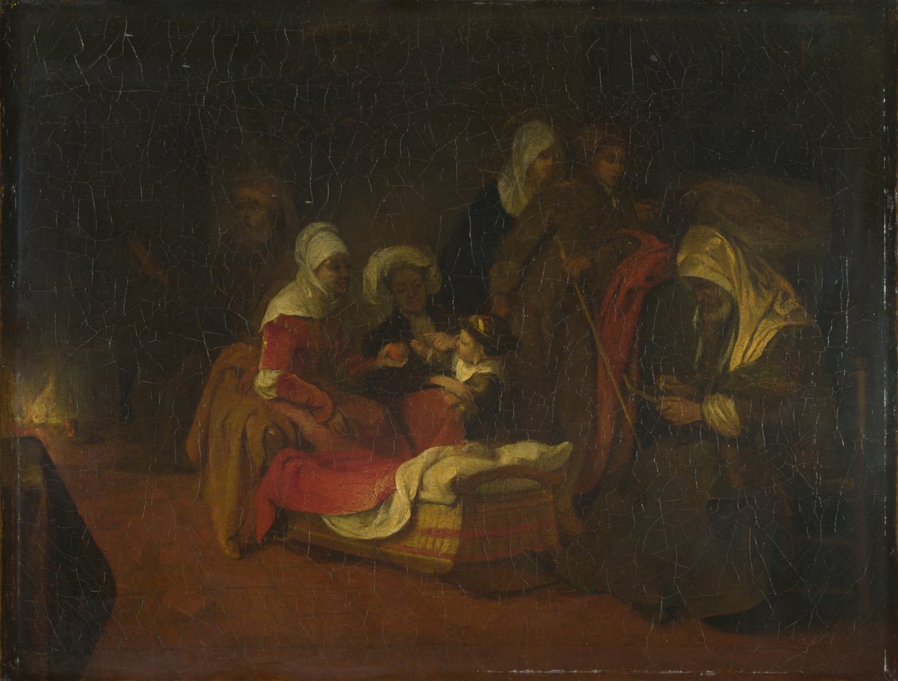A Nomeação de São João Batista, c. 1655 de Barent Fabritius