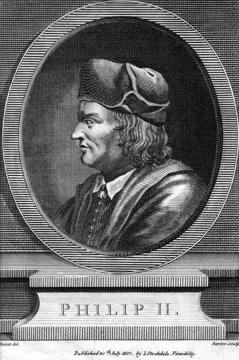 Filipe II da França, 1812. de Barlow