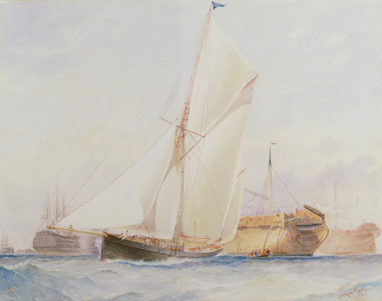 Veleiro DIONE, Plymouth de Barlow Moore