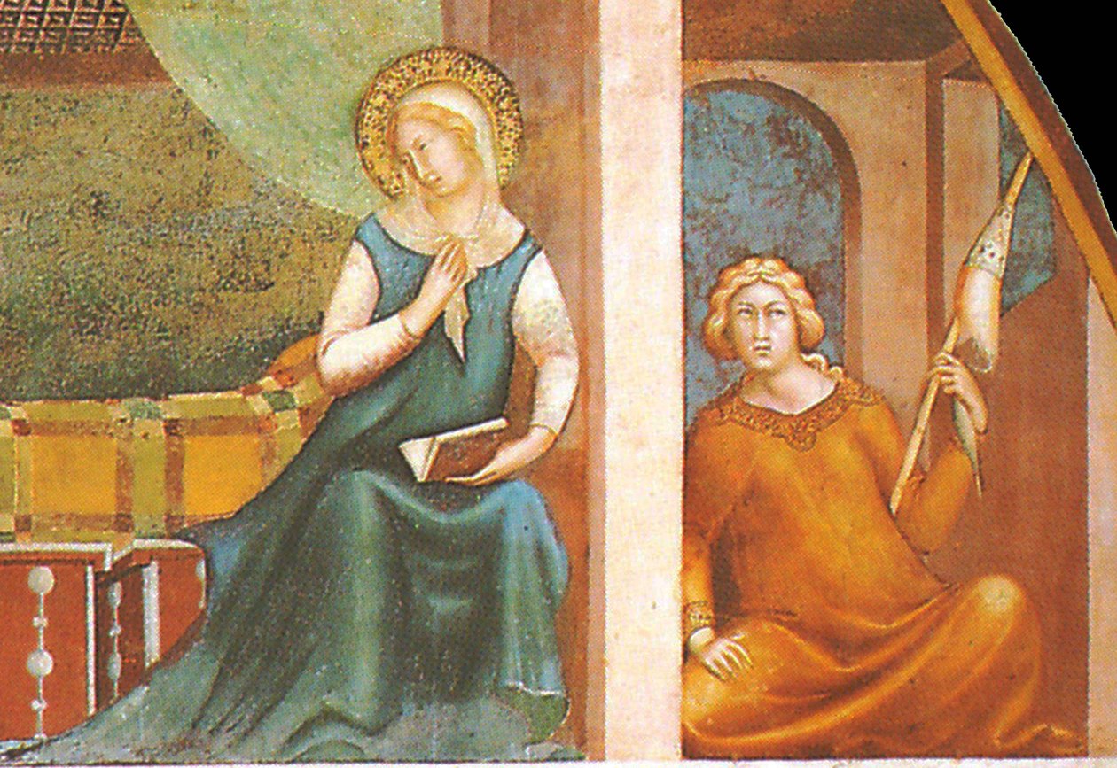 A Anunciação de Barna da Siena