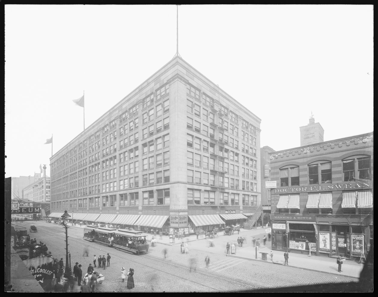 Siegel, Edifício Cooper & Company, Chicago, Illinois, EUA, c.1905 (foto a p/b) de Barnes and Crosby