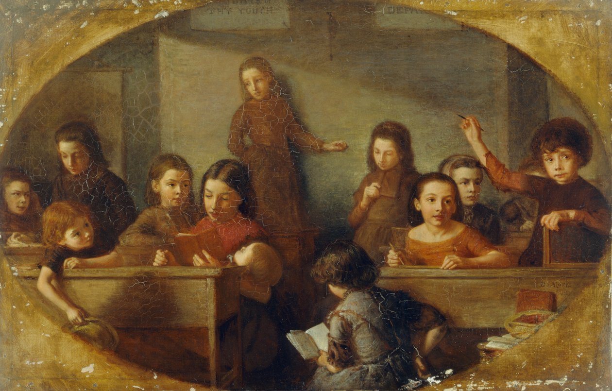 Crianças do ensino secundário de Barnett Samuel Marks