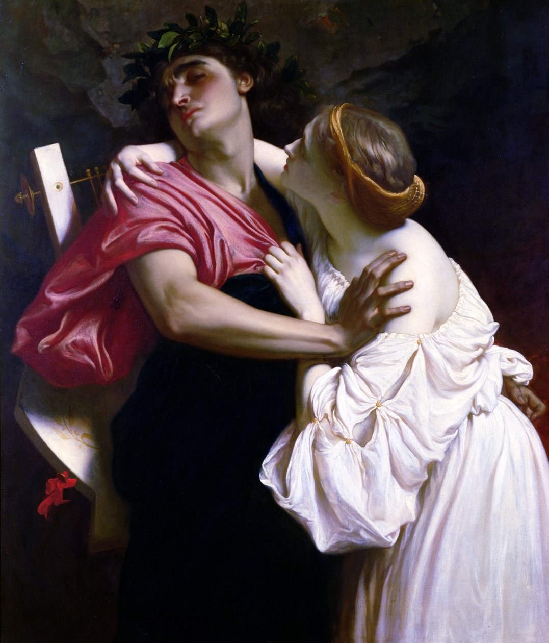 Orfeu e Eurídice de Frederic Leighton