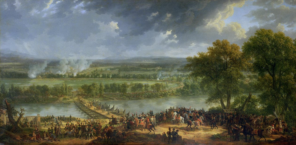 Batalha de Pont d&39;Arcole, 15-17 de novembro de 1796, 1803 (veja também 174337) de Baron Louis Albert Bacler d