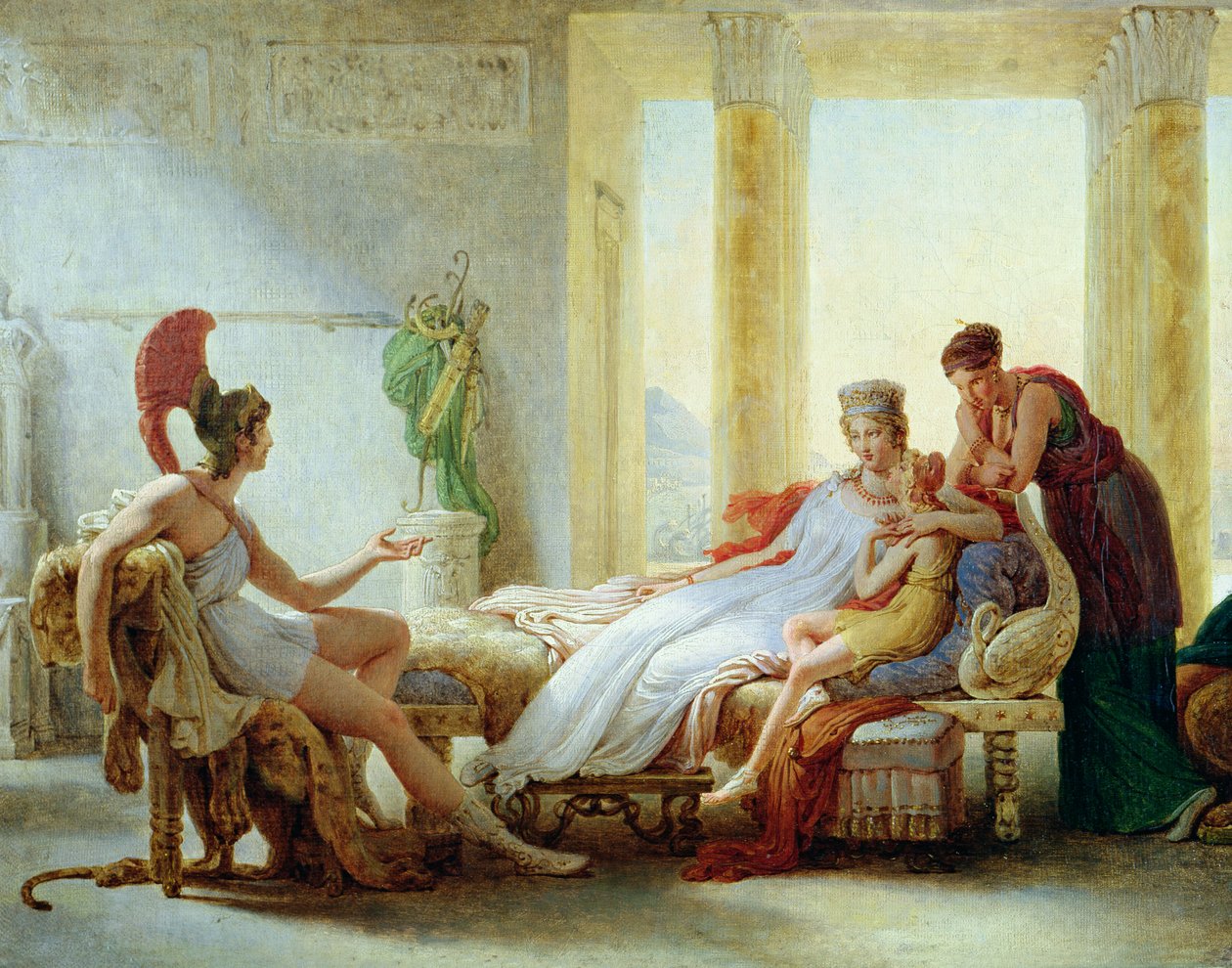 Enéas dizendo Dido do desastre em Tróia, 1815 de Baron Pierre Narcisse Guerin