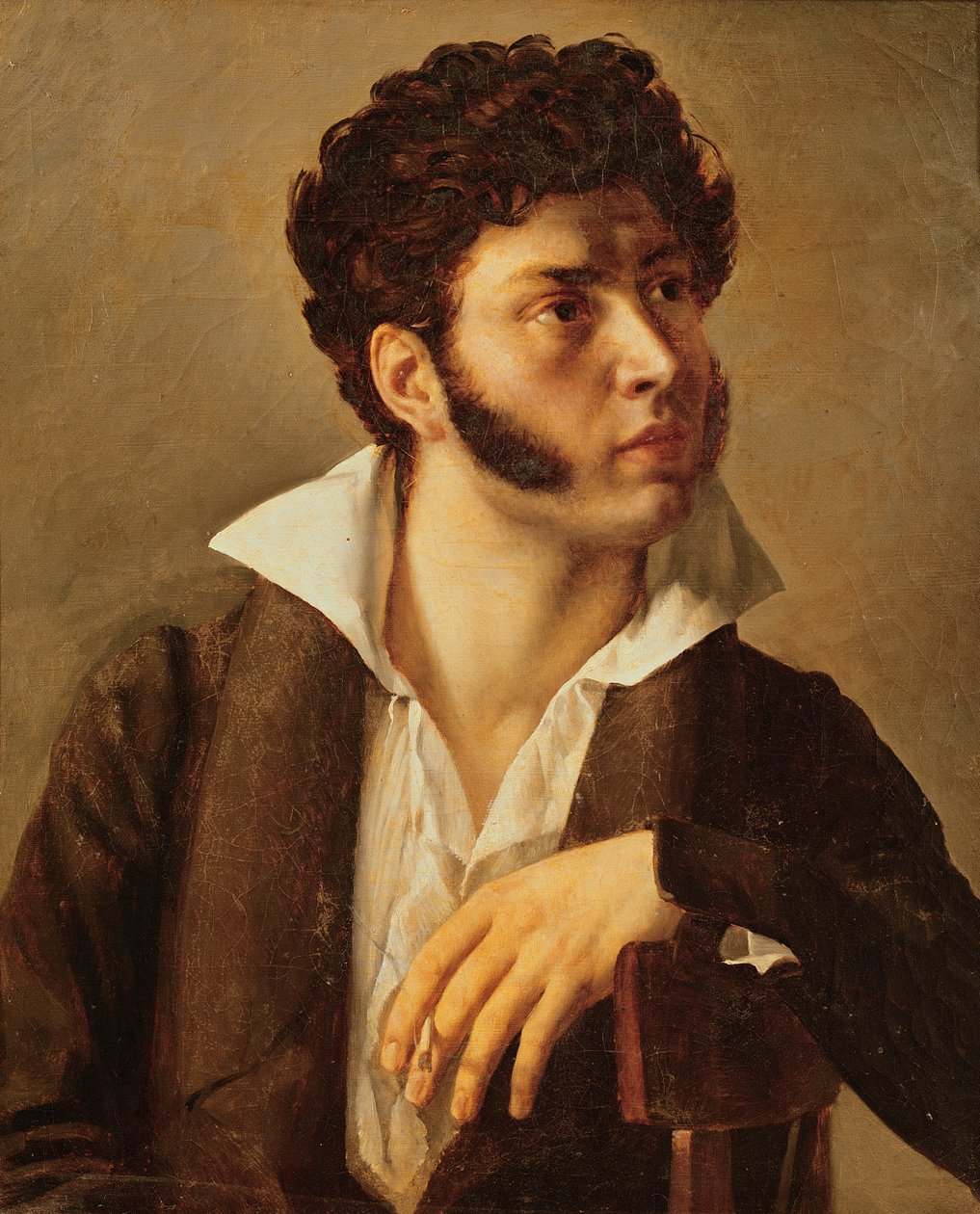 Retrato de Campus Francois-Barnabé de Baron Pierre Narcisse Guerin