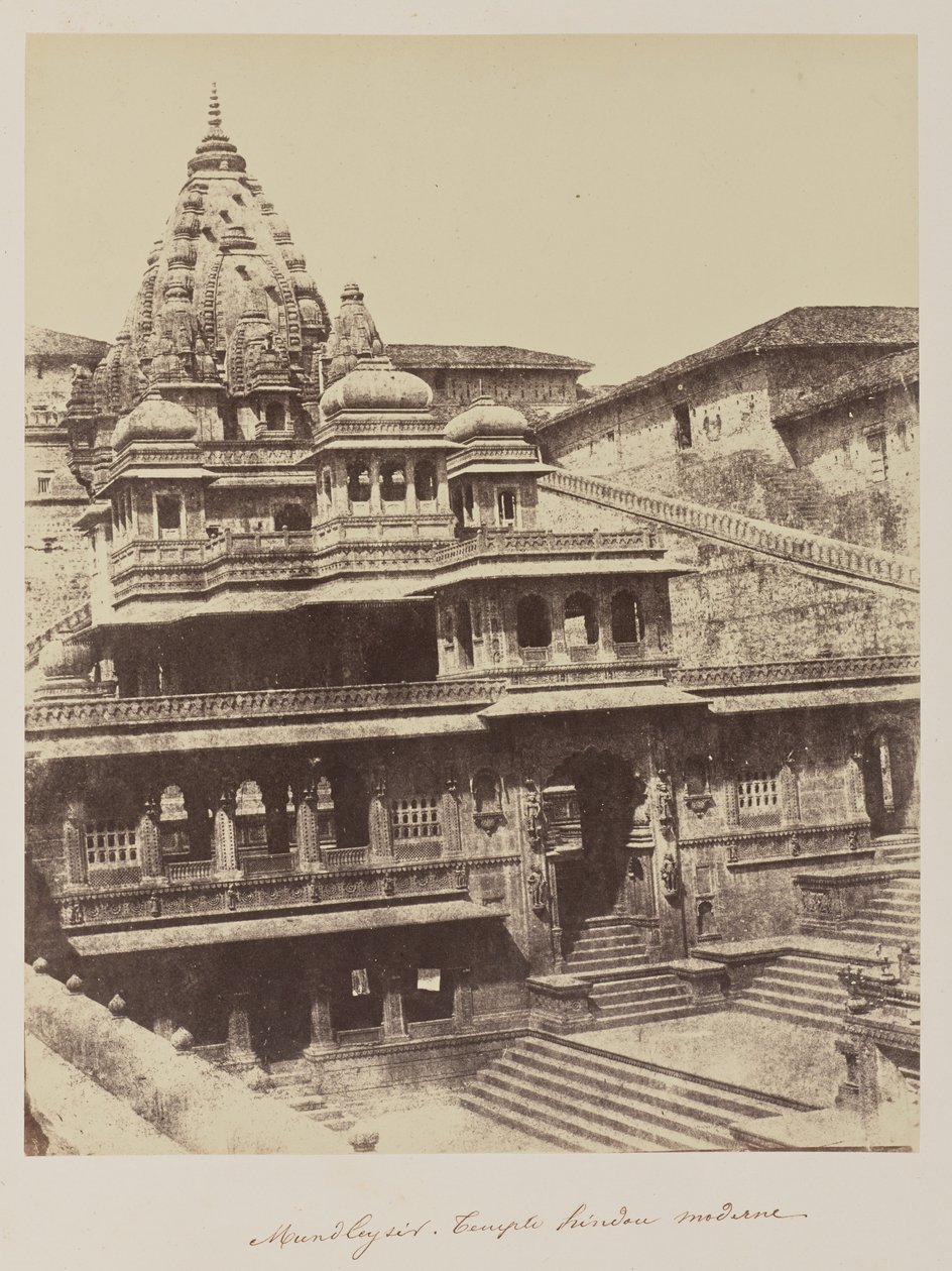 Mundleysir, Templo hindu moderno de Baron Alexis de La Grange