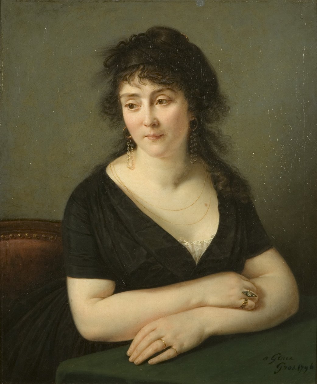 Retrato de Madame Bruyere de Baron Antoine Jean Gros