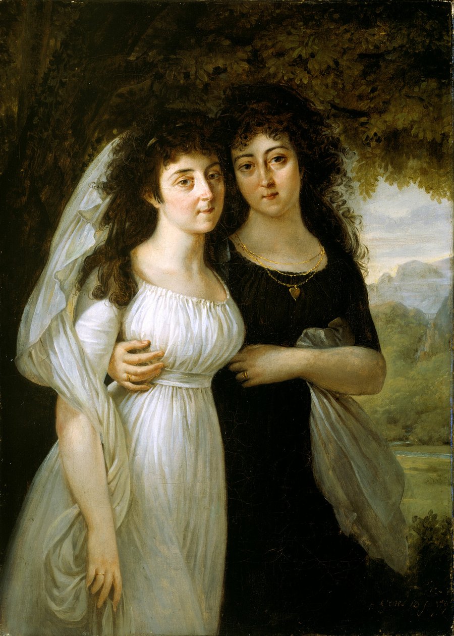 Retrato das Irmãs Maistre de Baron Antoine Jean Gros