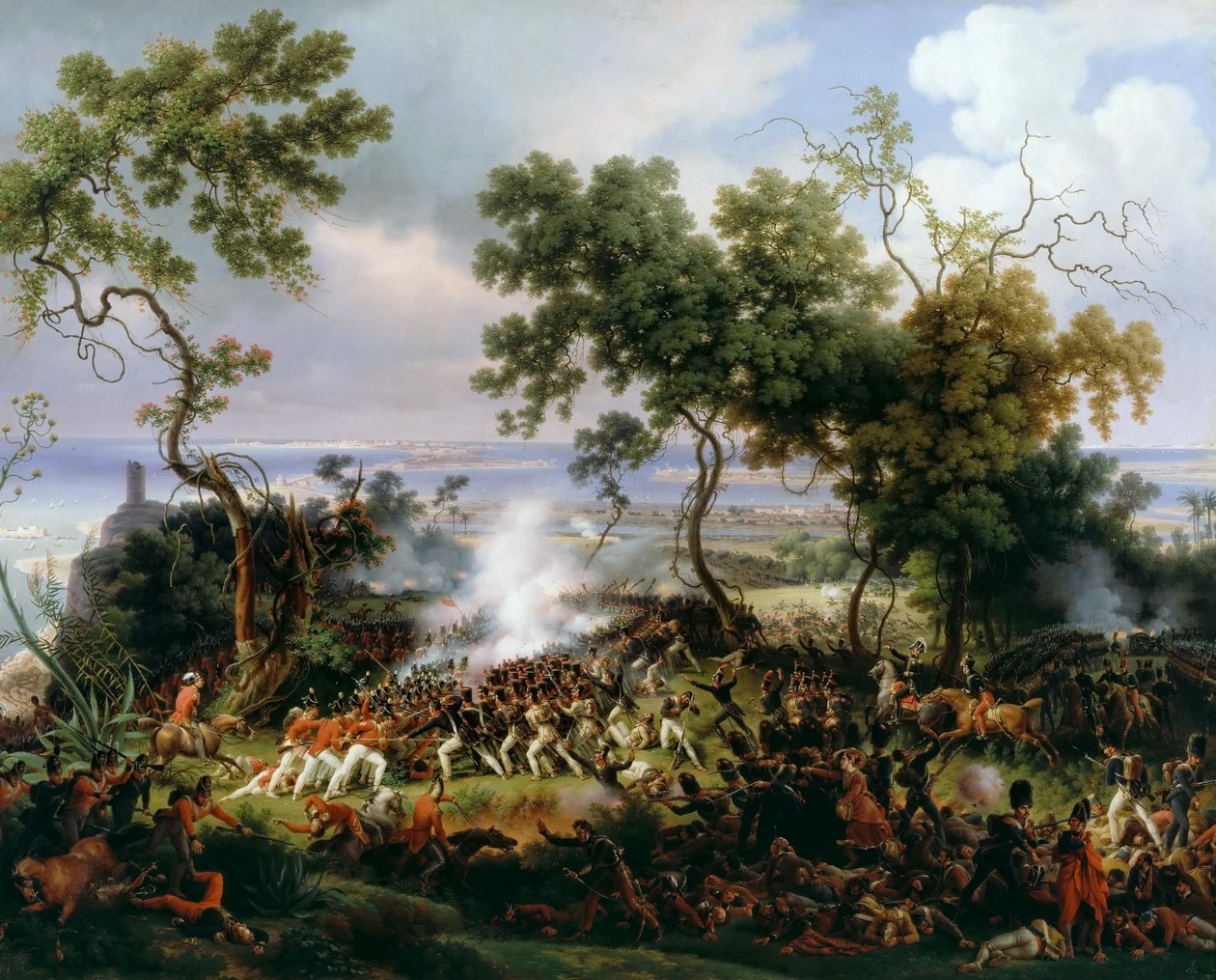 Batalha de Chiclana, 5 de março de 1811 de Baron Lejeune Louis François
