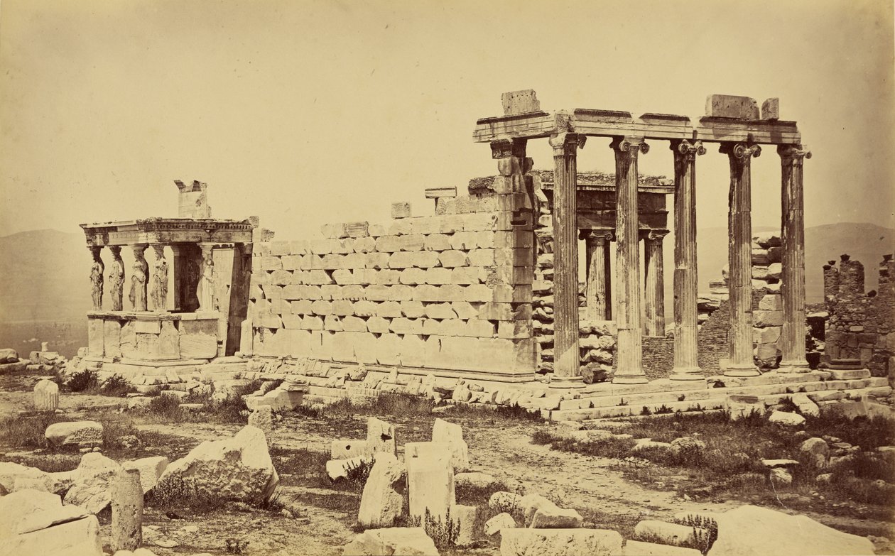Atenas - Erechtehion. de Baron Paul des Granges