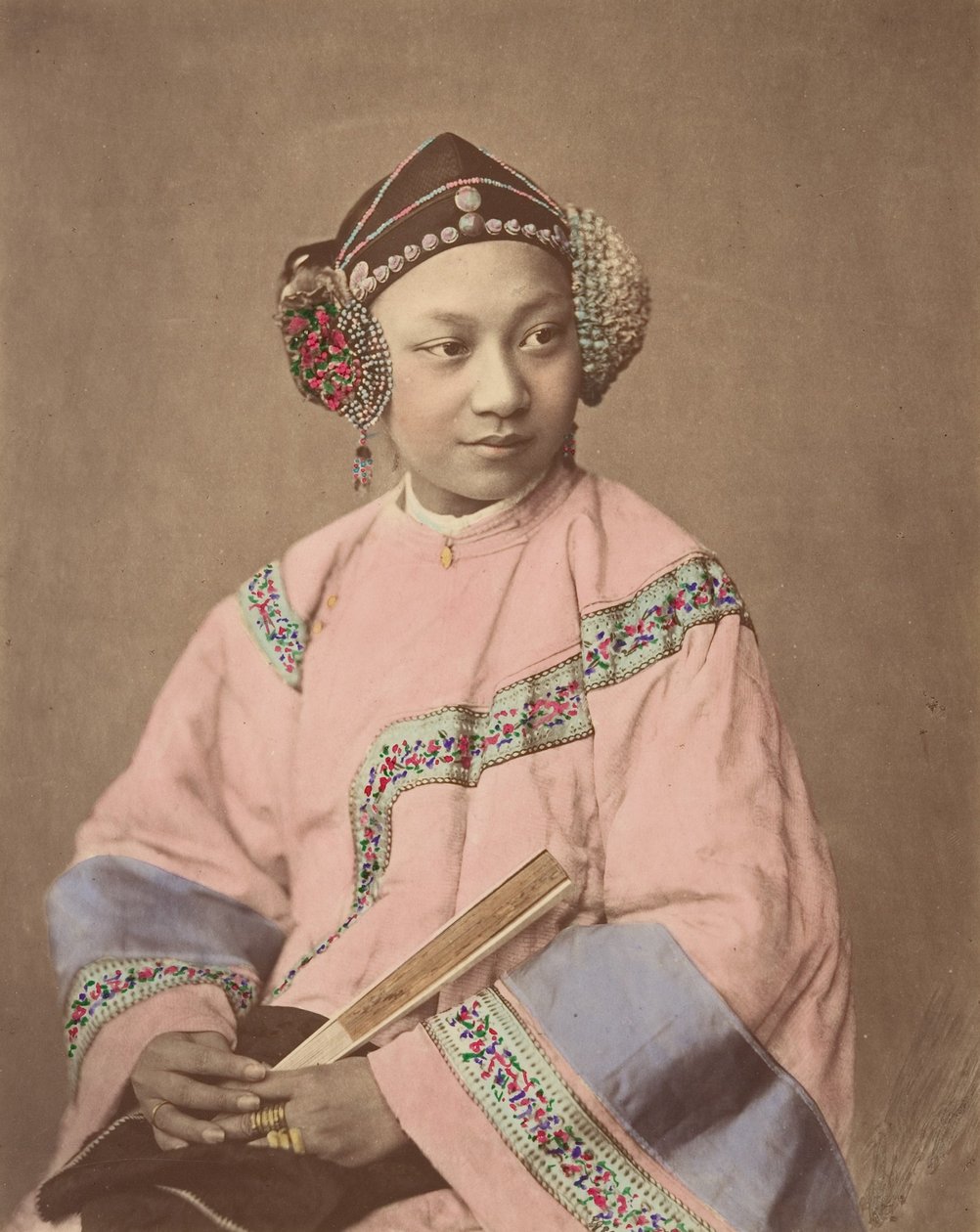 Garota Lanxchow, década de 1870. de Baron Raimund von Stillfried