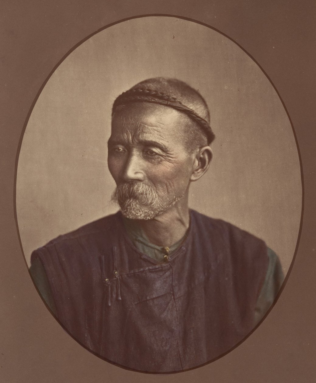 Chinês antigo de Cantão, década de 1870. de Baron Raimund von Stillfried