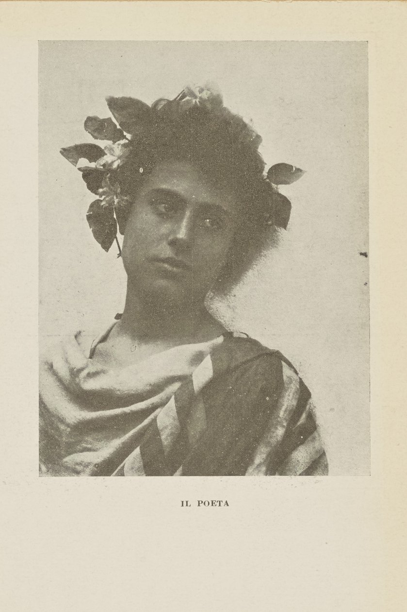 O Poeta de Baron Wilhelm von Gloeden
