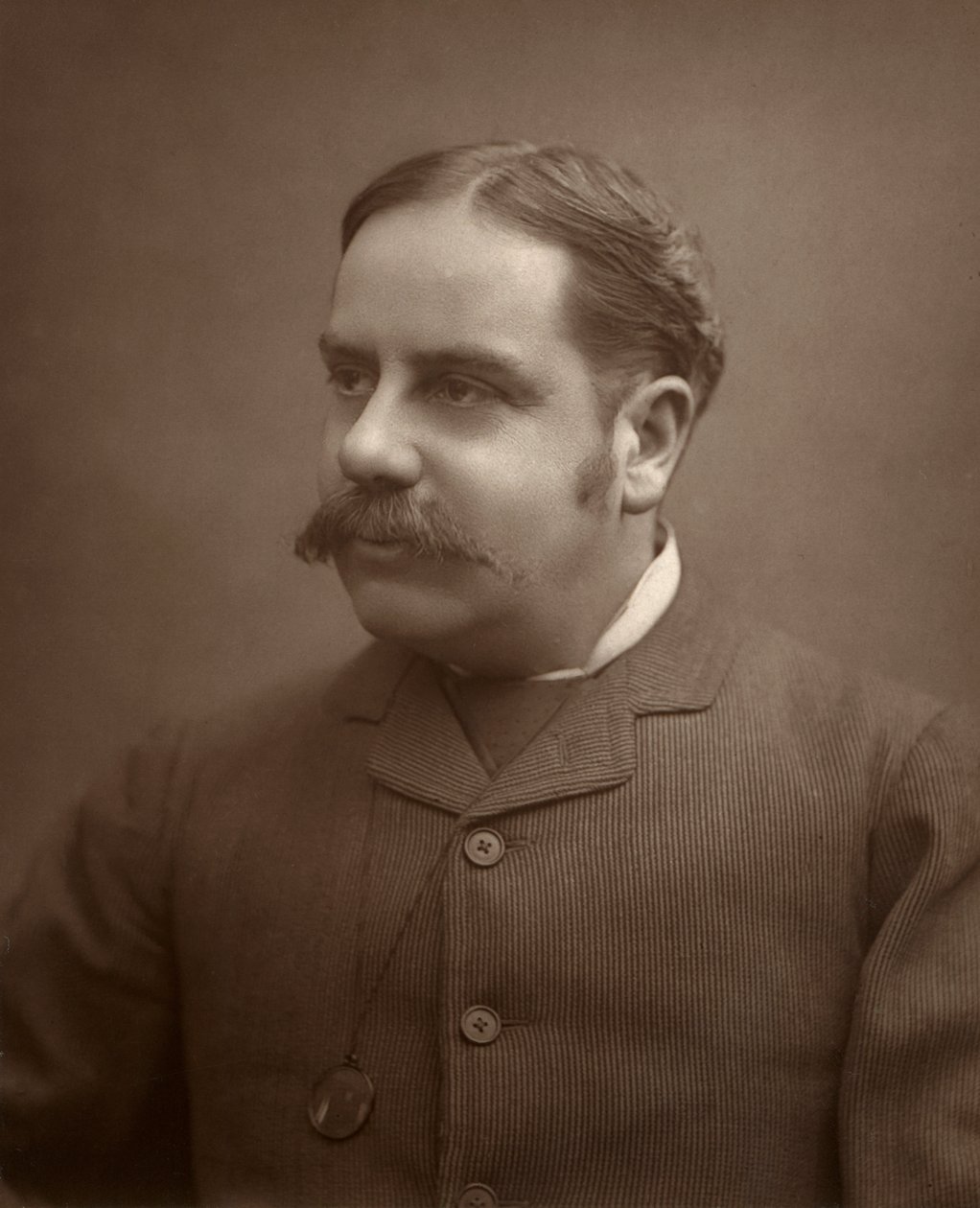 Alfred E Watson, crítico de teatro britânico, 1886 de Barraud