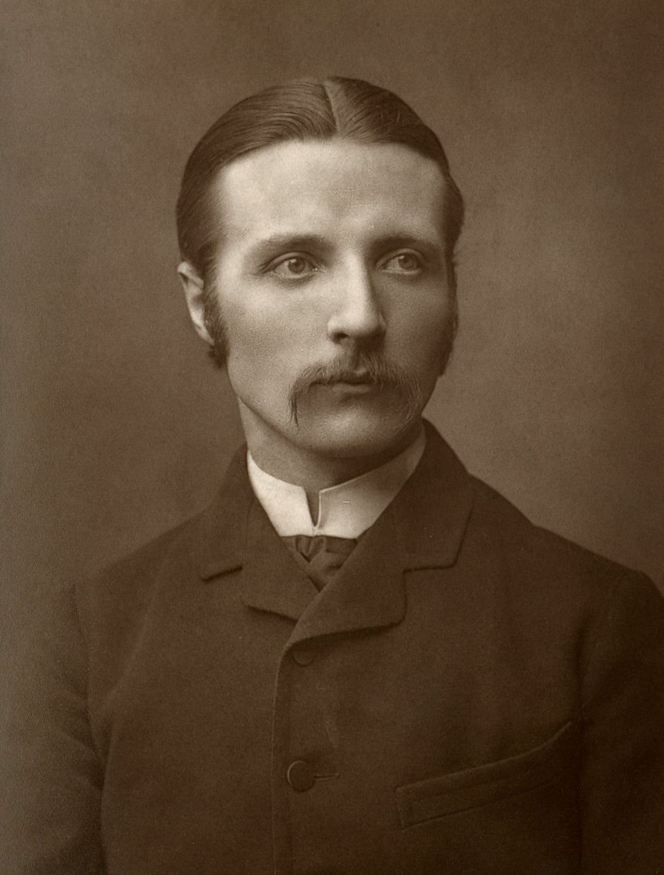 William Archer, escritor e crítico britânico, 1886. de Barraud