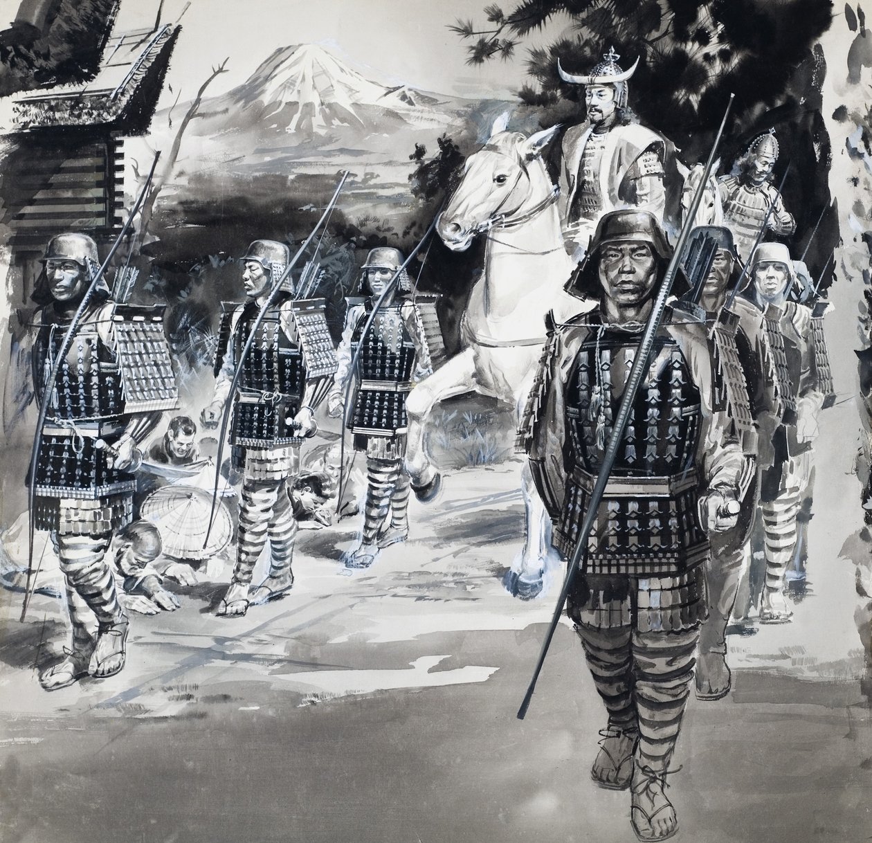 Guerreiros asiáticos de Barrie Linklater