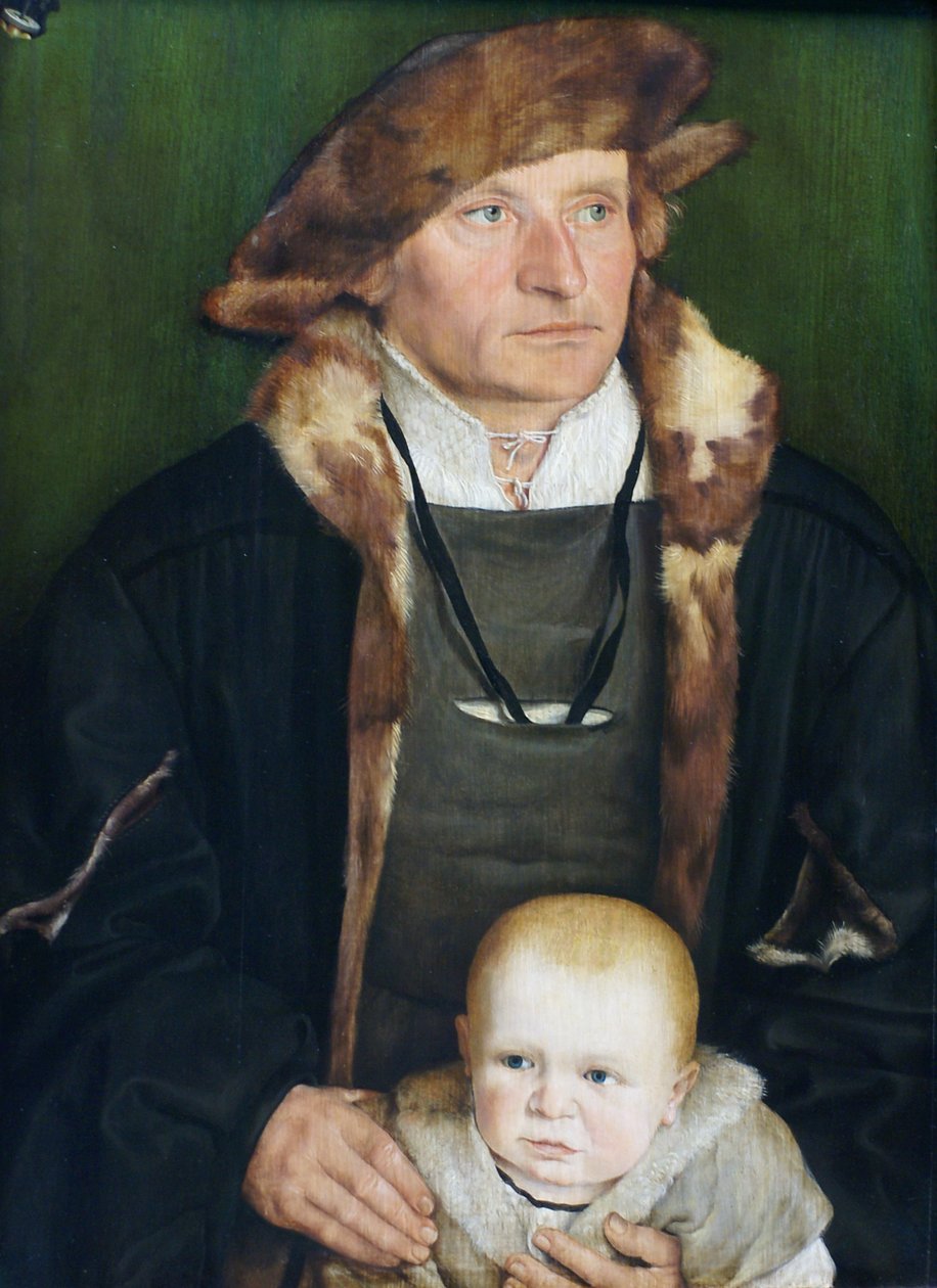 Hans Urmiller e seu filho de Barthel Beham