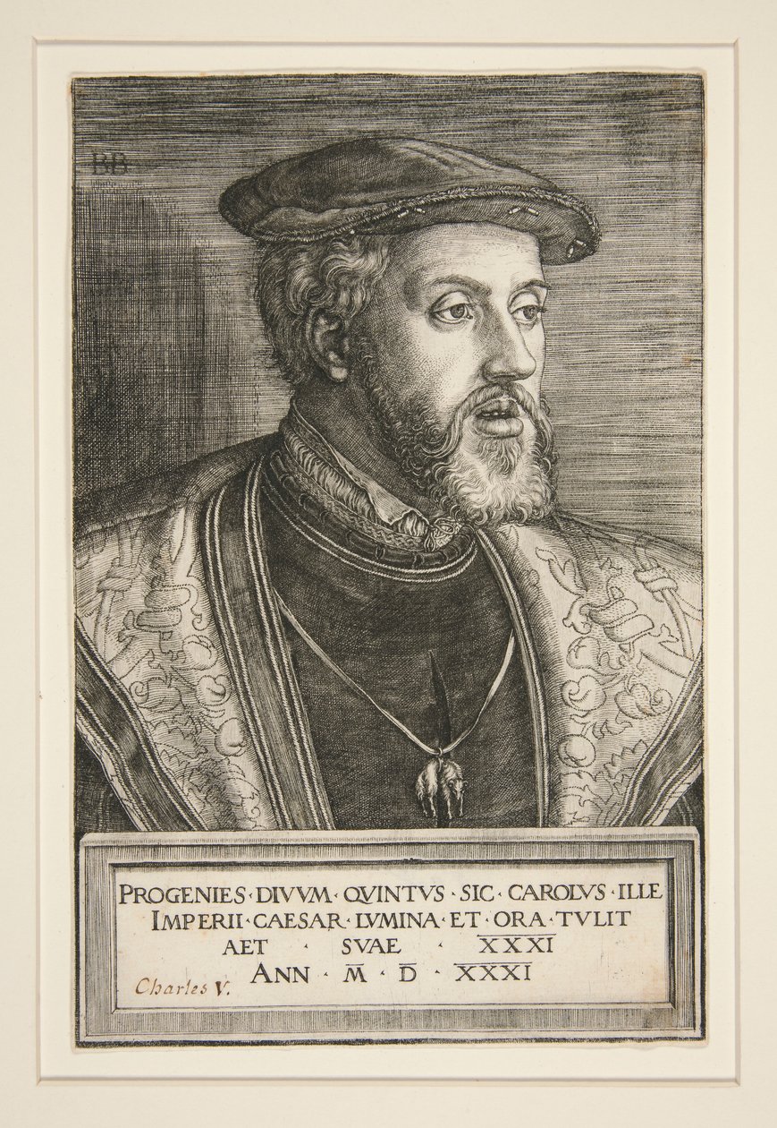 Charles V (1500-1558) de Barthel Beham