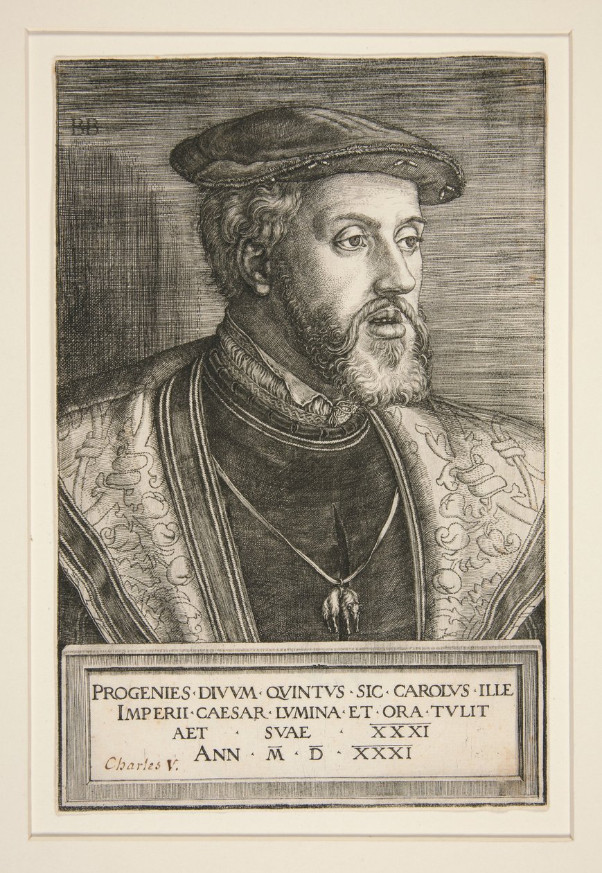 Carlos V (1500-1558) de Barthel Beham