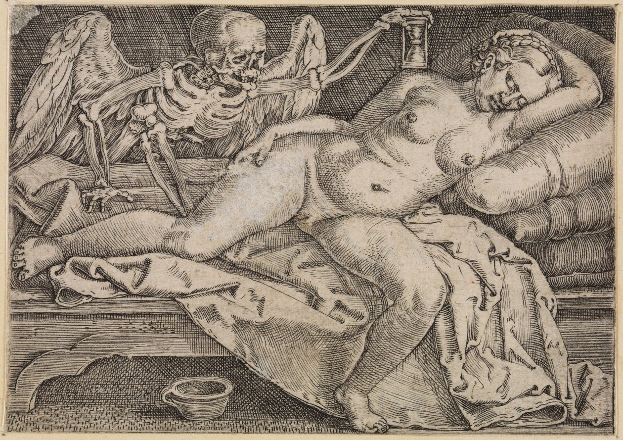 A Mulher Adormecida e a Morte de Barthel Beham