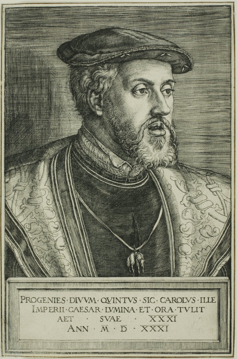 Imperador Carlos V de Barthel Beham