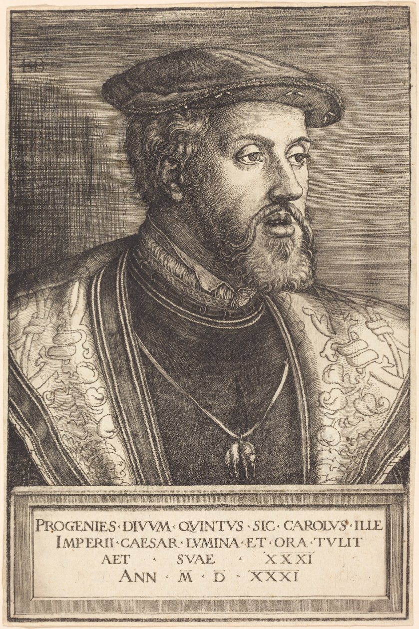 Imperador Carlos V de Barthel Beham