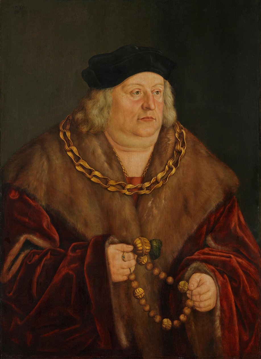 Duque Alberto IV, o Sábio, da Baviera de Barthel Beham