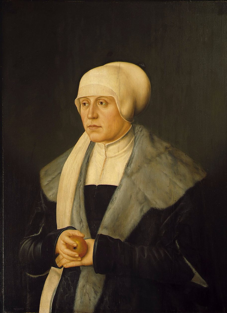 Cunegunda da Áustria, esposa do duque Alberto IV da Baviera de Barthel Beham
