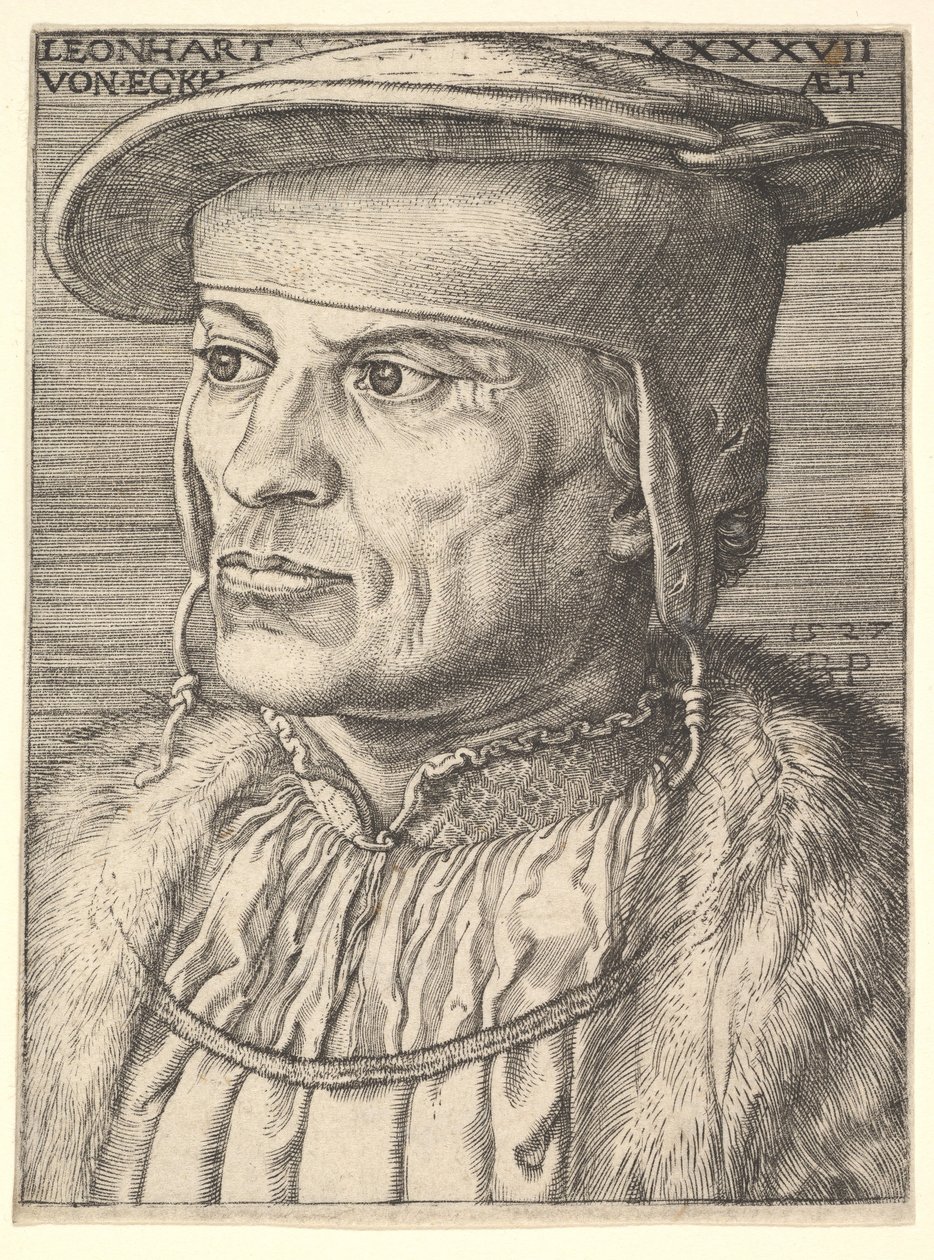 Leonard von Eckh, 1527. de Barthel Beham