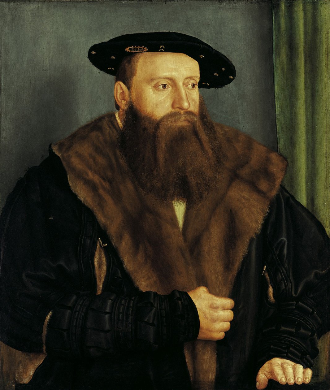 Retrato de Luís X da Baviera de Barthel Beham