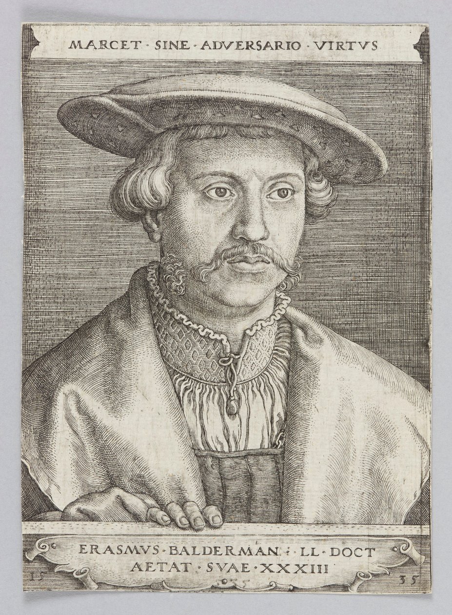 Retrato de Erazm Baldermann de Barthel Beham