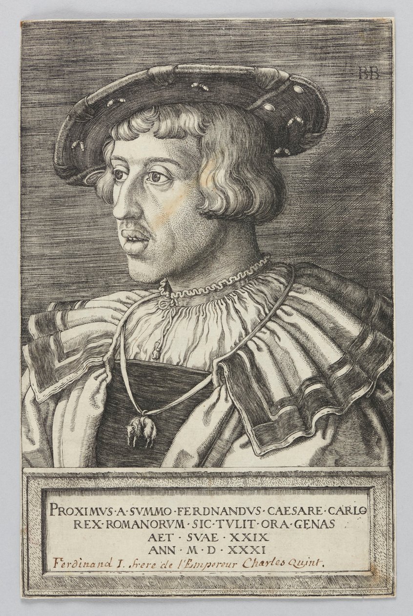 Retrato do imperador Fernando I de Barthel Beham