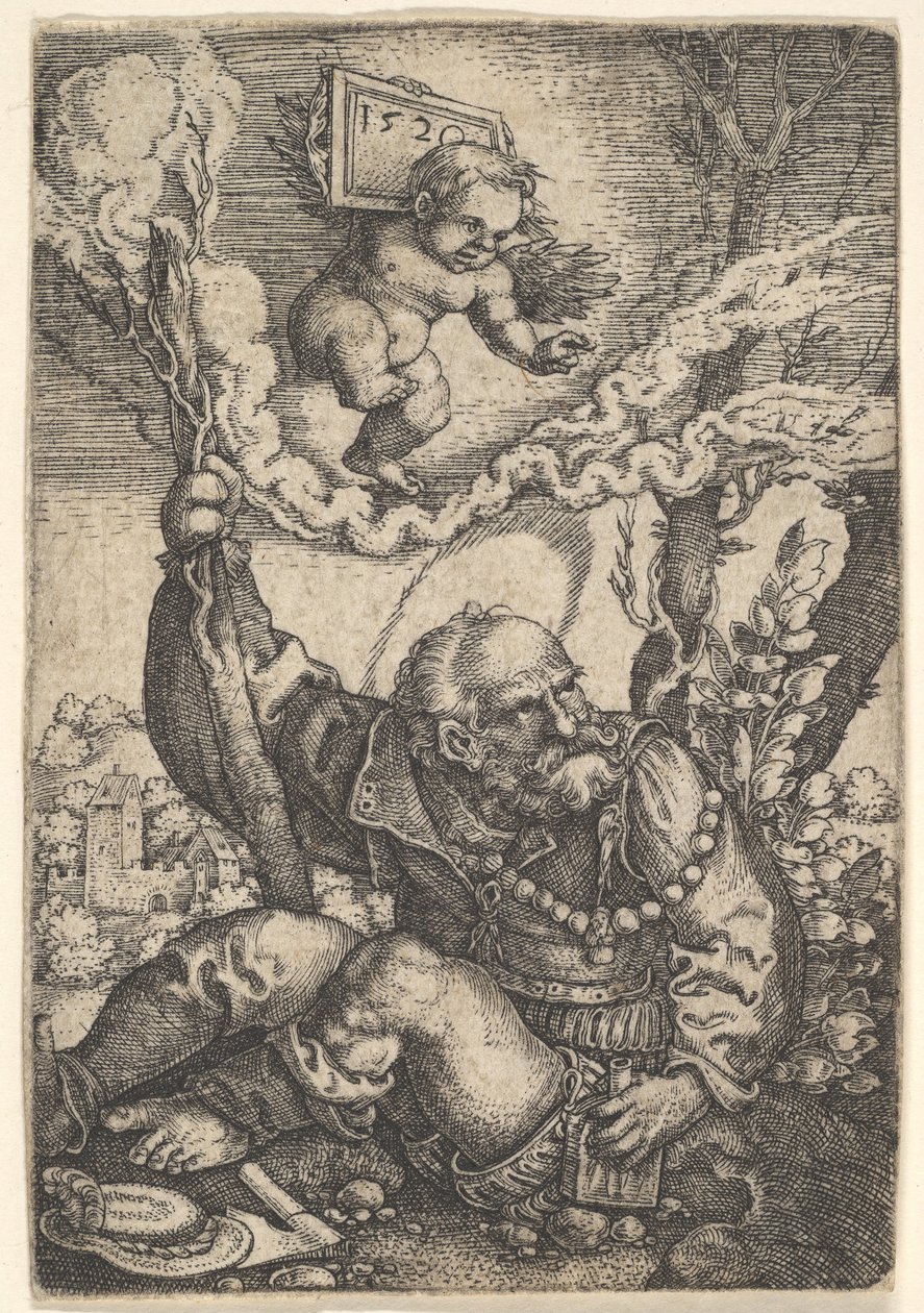 São Cristóvão, início do século XVI. de Barthel Beham