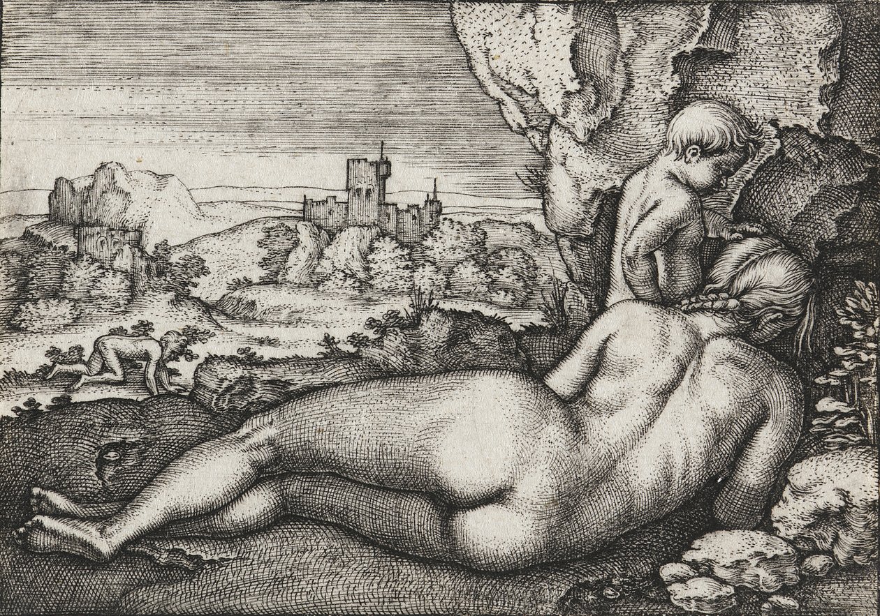 A penitência de São João Crisóstomo de Barthel Beham