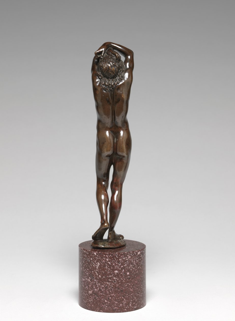 Juventude em pé, conhecido como Narciso, c.1650 (cobre e bronze) de Barthelemy Prieur