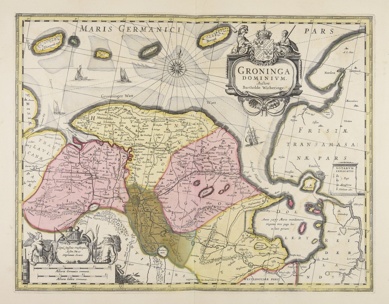 Groninga dominium / auctore Bartholdo Wicheringe de Barthold Wicheringe