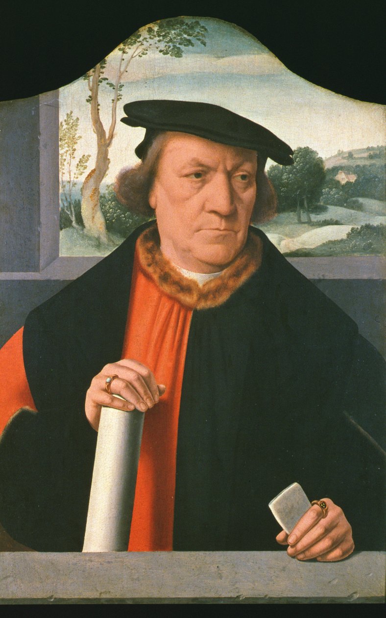 Conselheiro Arnold Von Brauweiler, 1535 de Bartholomaeus Bruyn