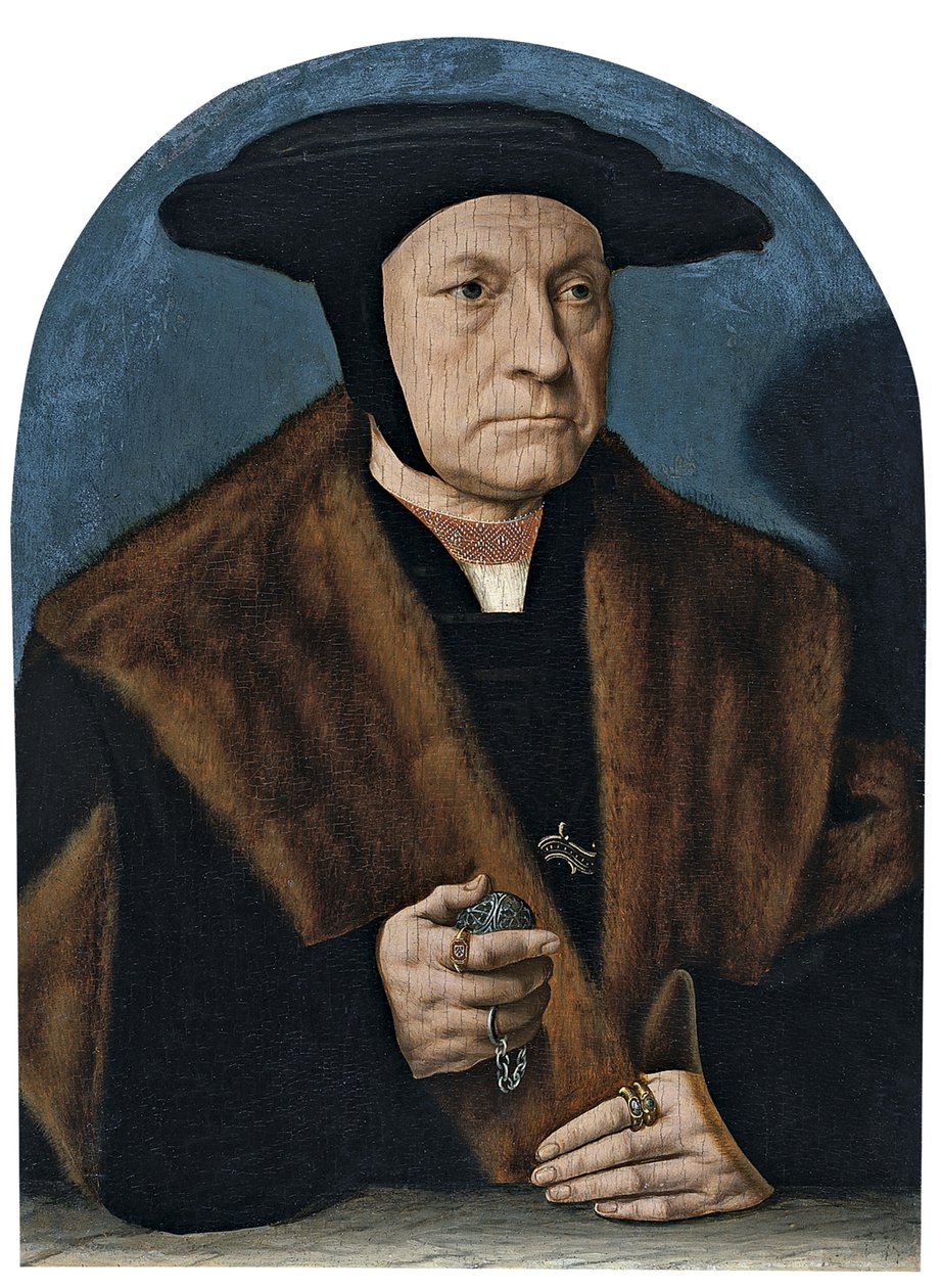 Retrato de um homem da família Weinsberg de Bartholomaeus Bruyn