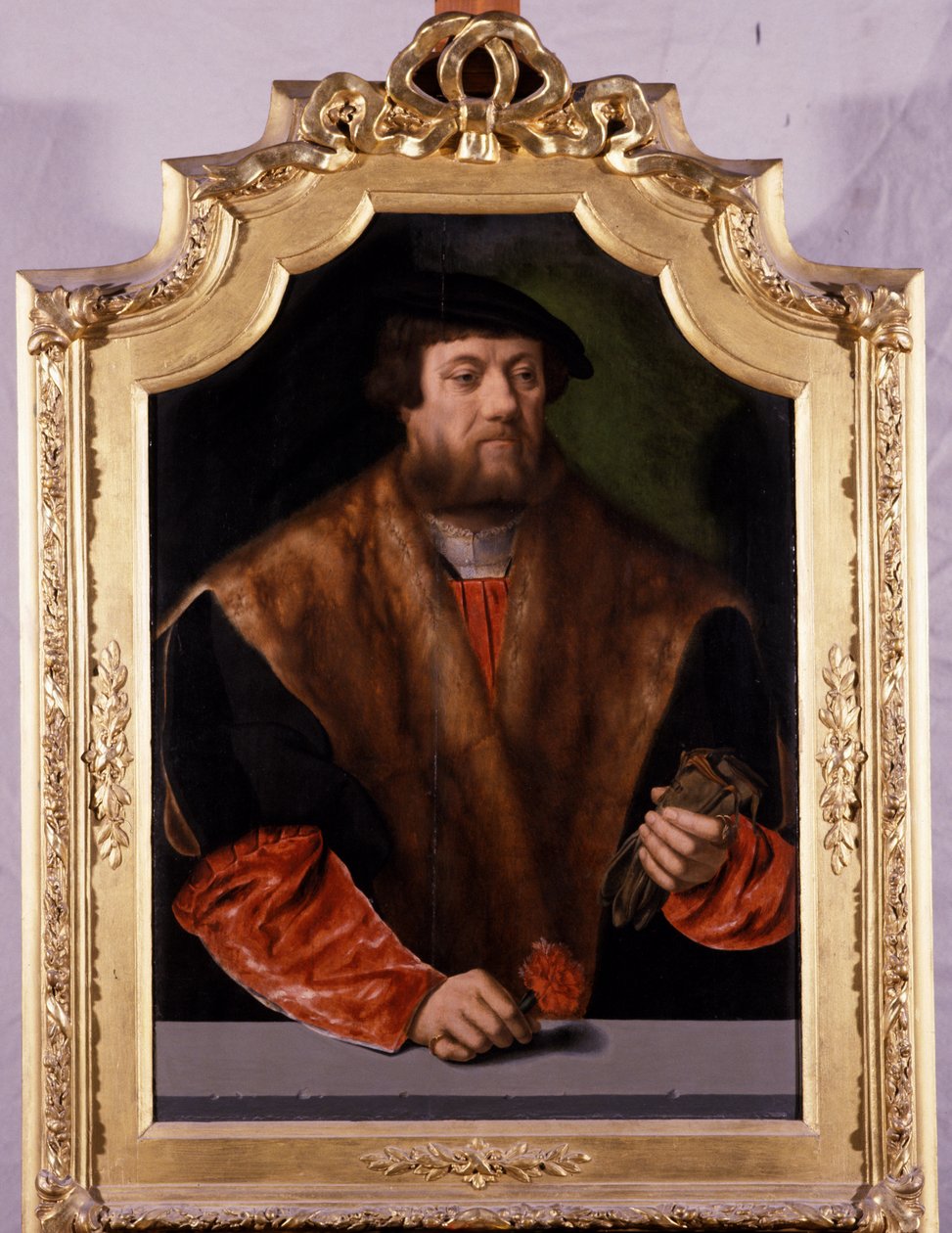 Retrato de um nobre, 1544 de Bartholomaeus Bruyn