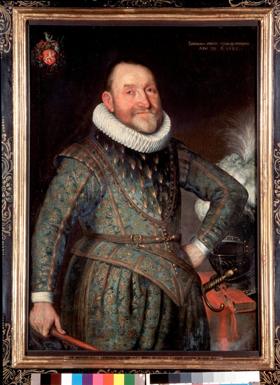Retrato do poeta francês Theodore Agrippa d