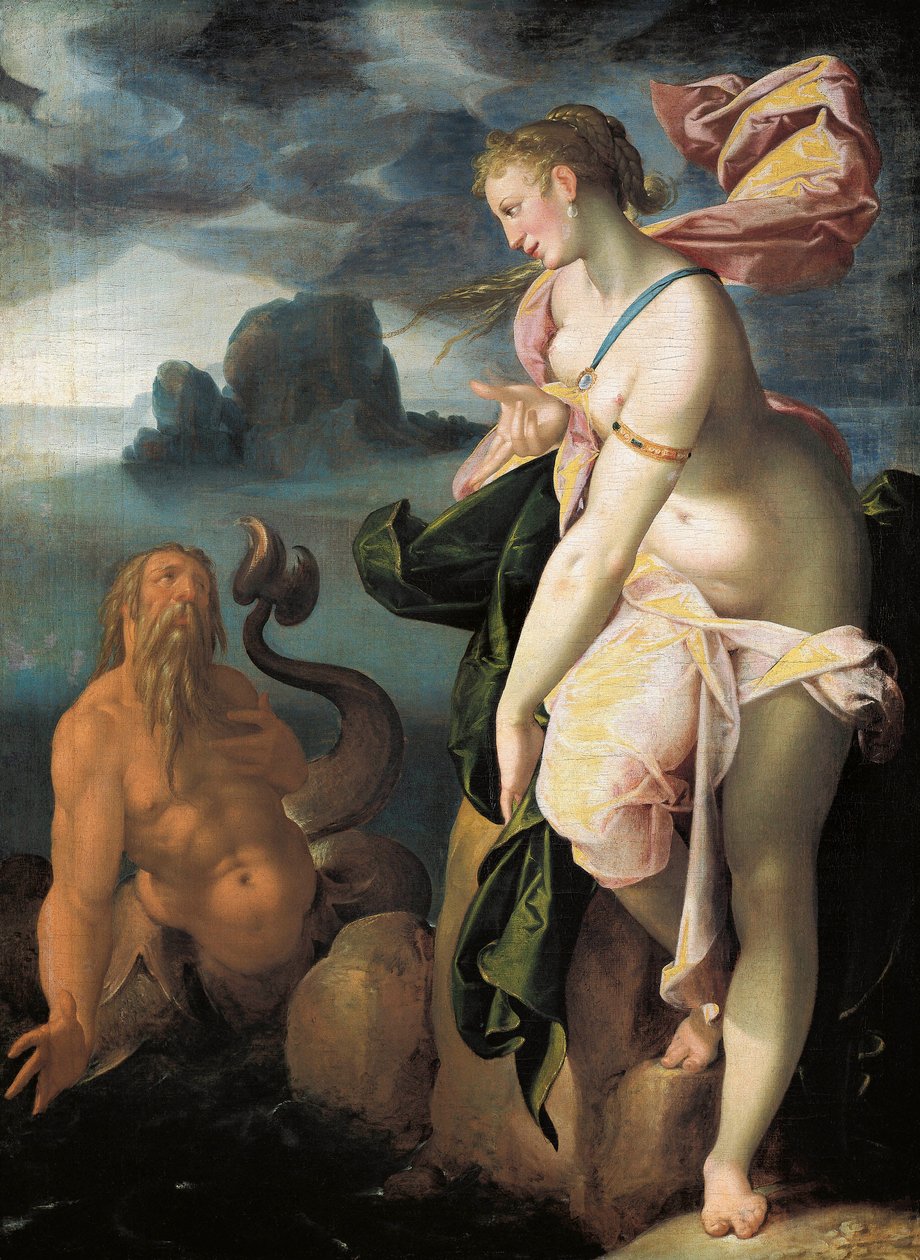 Glauco e Cila, 1581 de Bartholomaeus Spranger