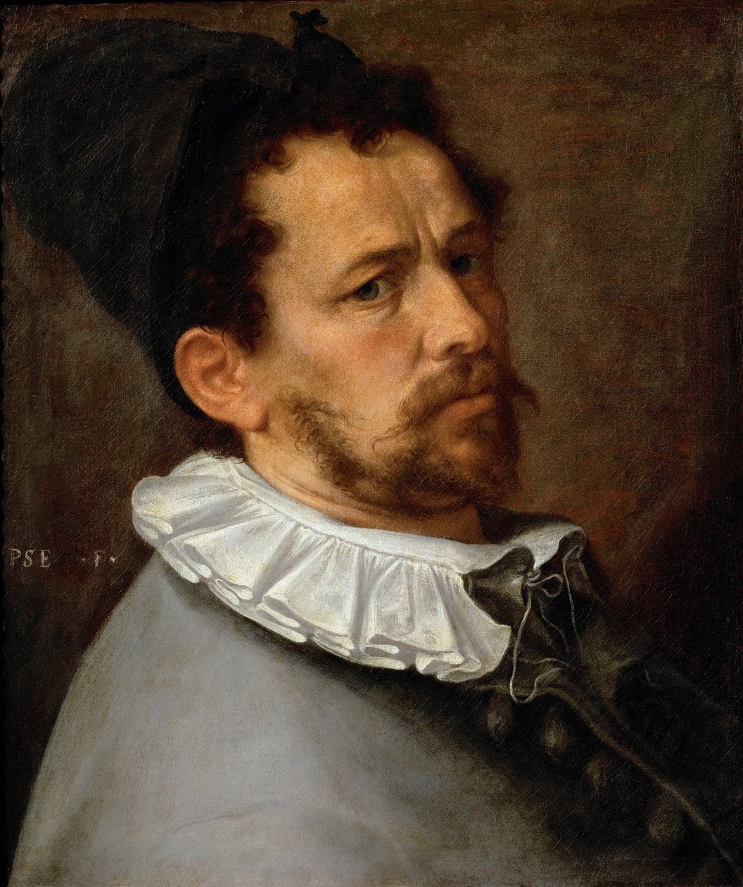 Auto-retrato, ca 1580-1585 de Bartholomaeus Spranger