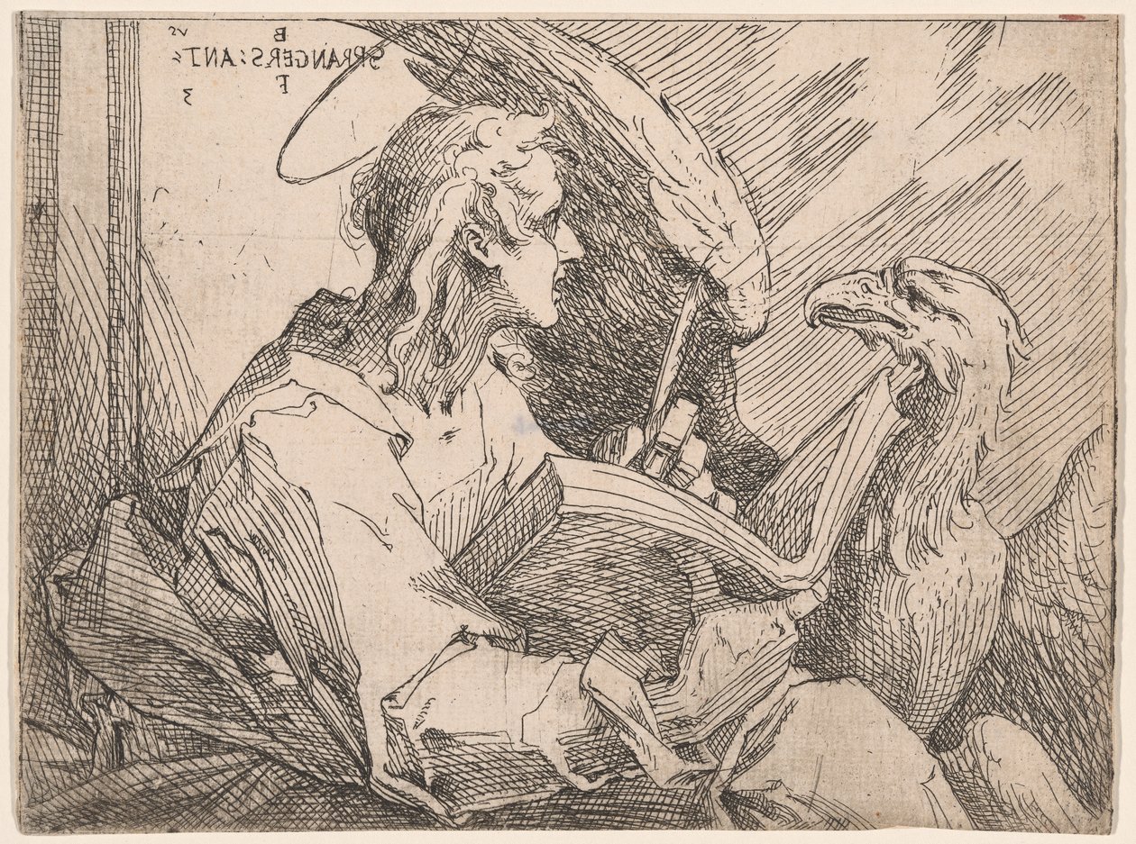 São João Evangelista de Bartholomaeus Spranger
