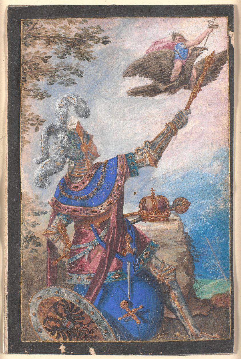Alegoria da Pintura sob a Casa de Habsburgo de Bartholomäus Strobel d.Y.