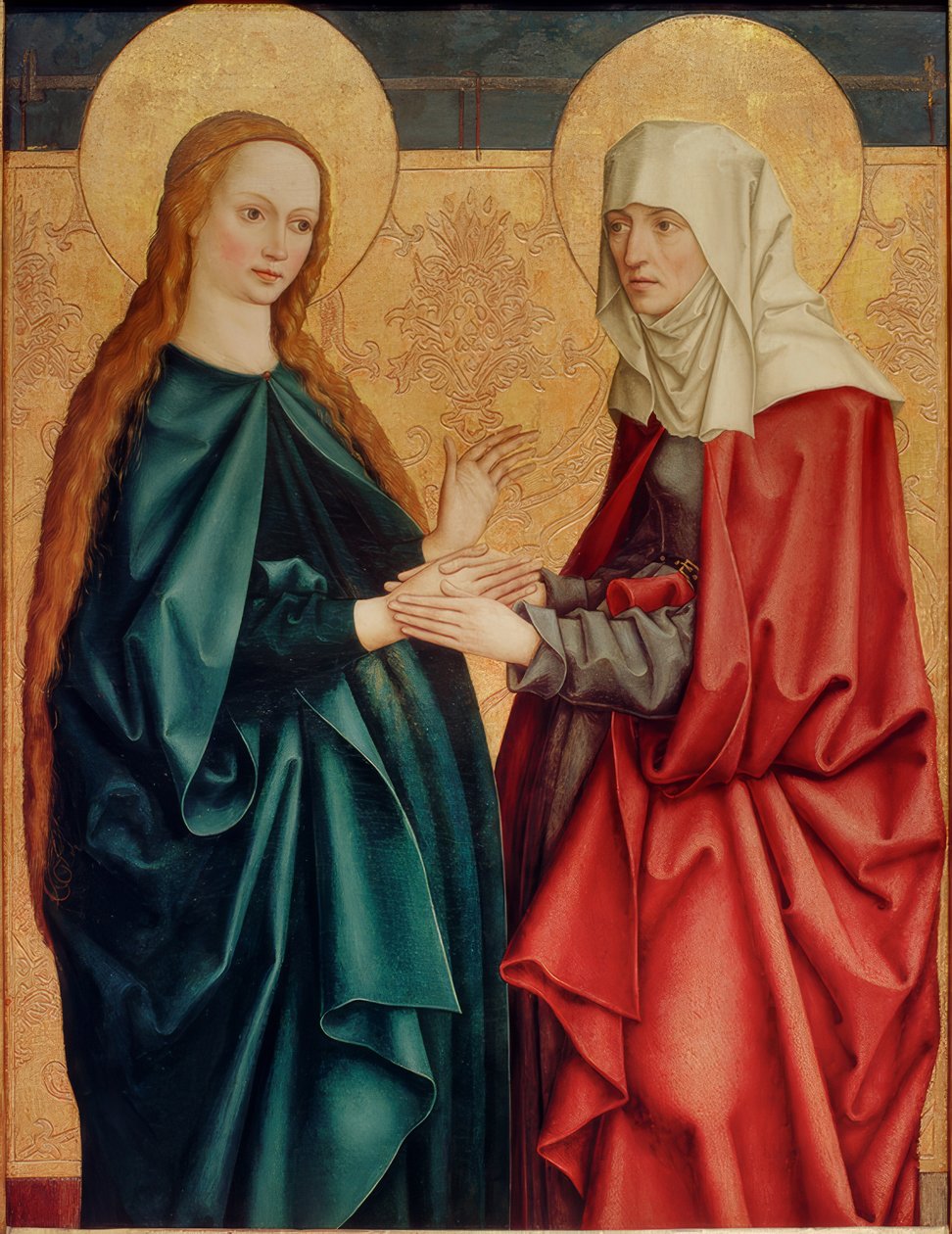 Visitação de Maria de Bartholomäus Zeitblom