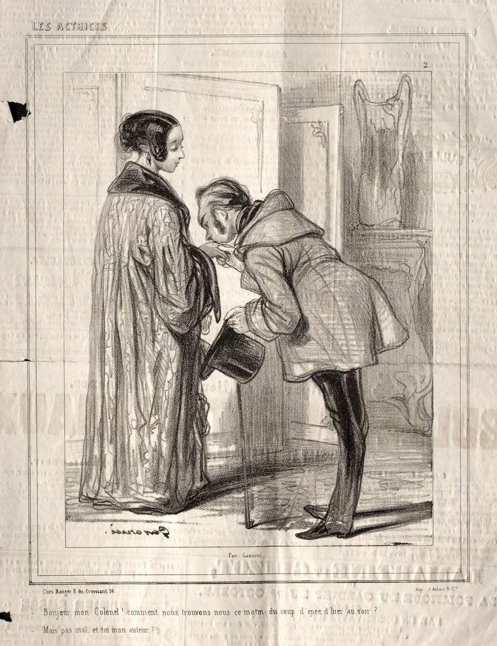 As Atrizes: Alô Coronel! de Bartholomaus Seutter