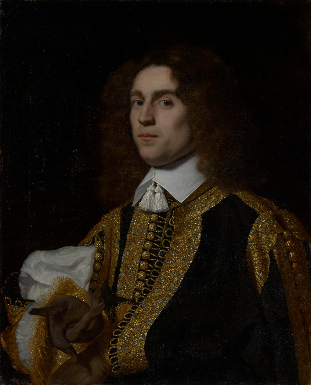Retrato de um jovem em traje militar de Bartholomeus van der Helst