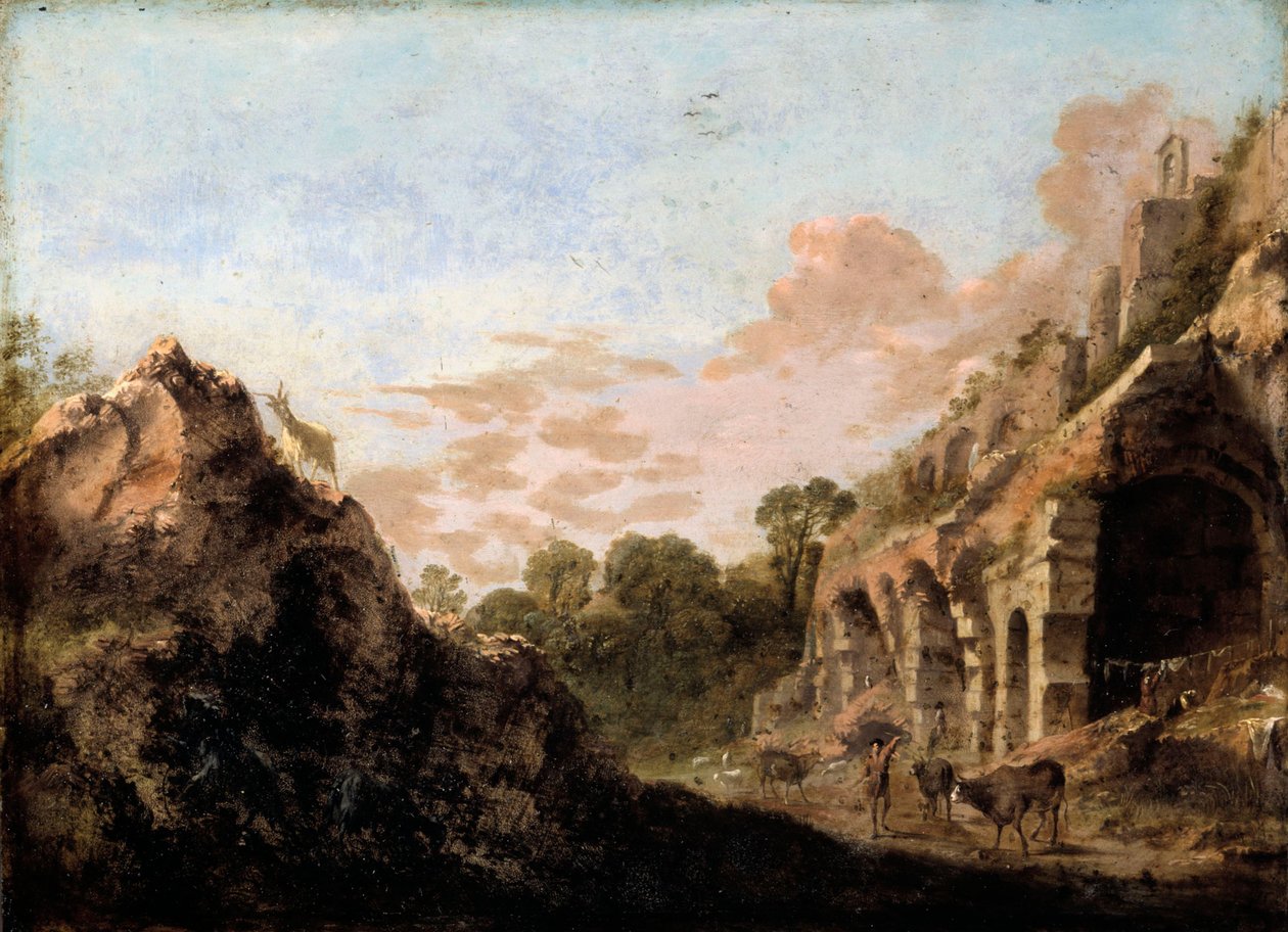 Paisagem com ruínas de Bartholomeus Breenbergh