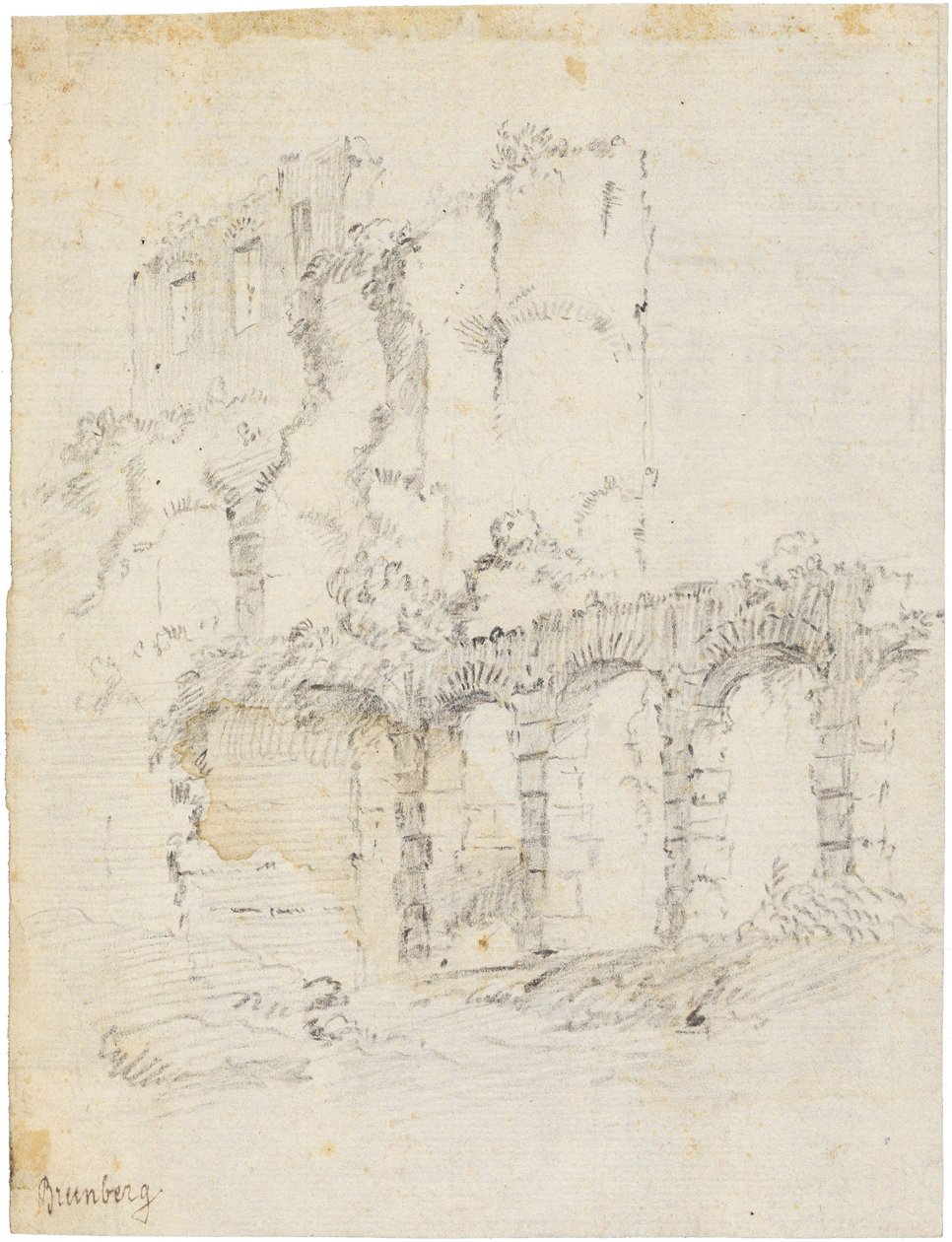 Ruínas romanas de Bartholomeus Breenbergh